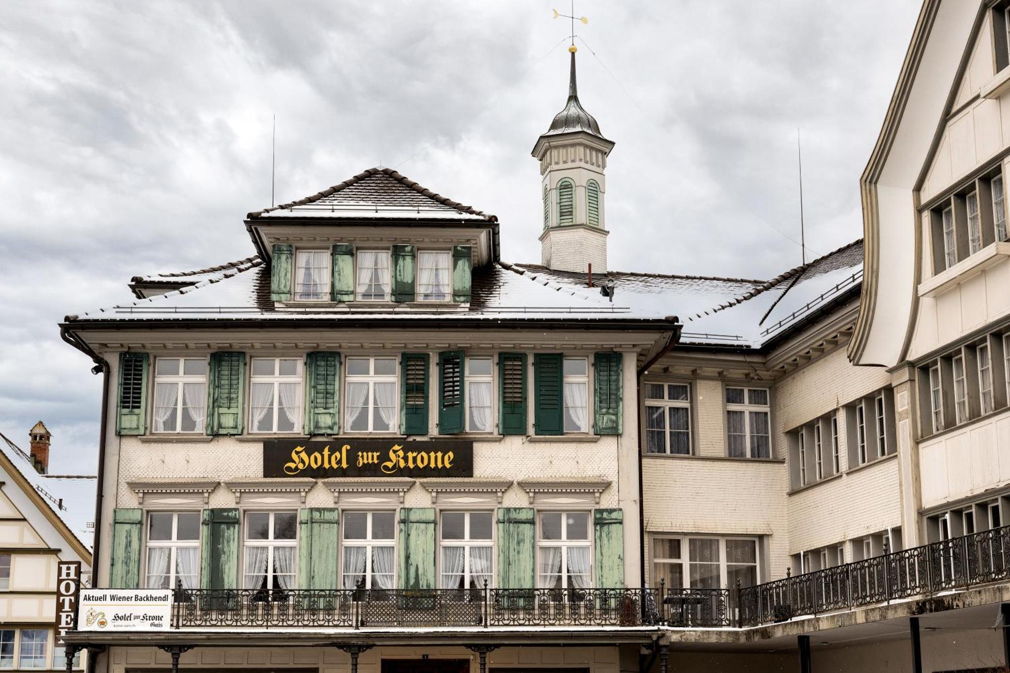 Hotel Krone Gais Buitenkant foto